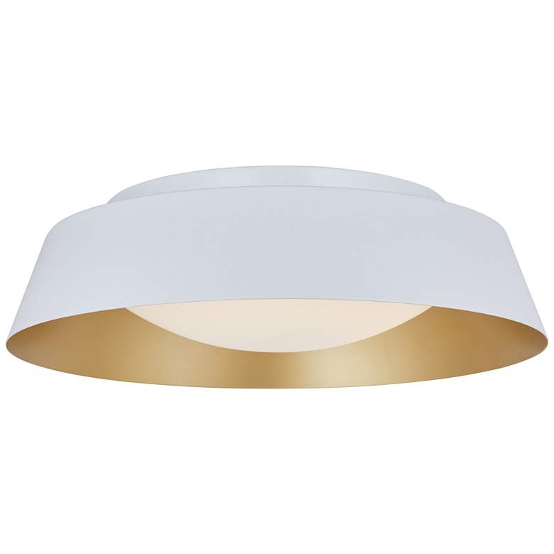 Image 1 Abra Flare 13" Recessed Opal Glass in a Metal Frame with High Output 3