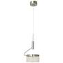 Abra Fleming Split Oval LED Vanity BN-Brushed Nickel