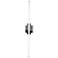 ABRA Foil 32" Vertical or Horizontal Mount LED Vanity Bar Chrome