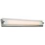 2_Abra Lighting Blaze 28 1/4" Wide Brushed Nickel Modern LED Bath Light