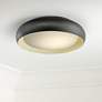 1_Abra Lighting Euphoria 15" Wide Bronze Modern LED Ceiling Light