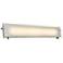 Abra Lighting Matrix 30" Chrome and Frosted Glass LED Bath Light