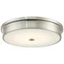 2_Abra Lighting Spark 15" Wide Brushed Nickel LED Modern Ceiling Light
