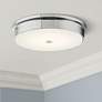 1_Abra Lighting Spark Chrome 15" Wide Modern LED Ceiling Light