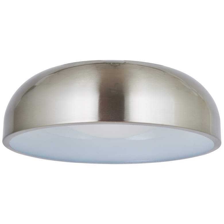 Image 1 Abra Lynx 17" Recessed Opal Glass in a Metal Frame