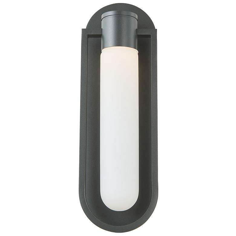 Image 1 Abra Marine Grade Wet Location Wall Fixture with Frosted Glass Diffuser