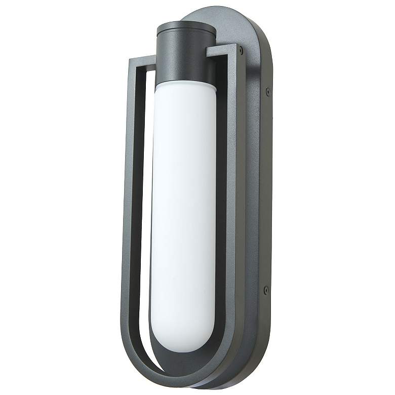 Image 5 Abra Marine Grade Wet Location Wall Fixture with Frosted Glass Diffuser more views