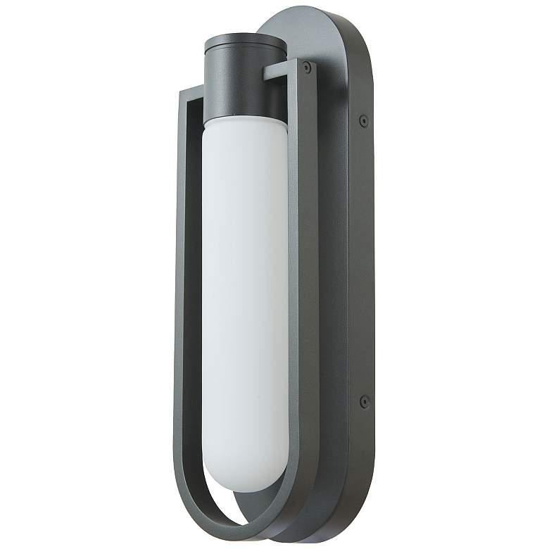 Image 6 Abra Marine Grade Wet Location Wall Fixture with Frosted Glass Diffuser more views