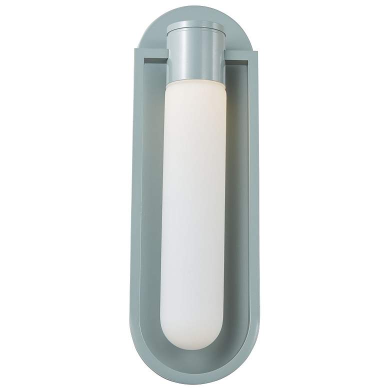 Image 1 Abra Marine Grade Wet Location Wall Fixture with Frosted Glass Diffuser