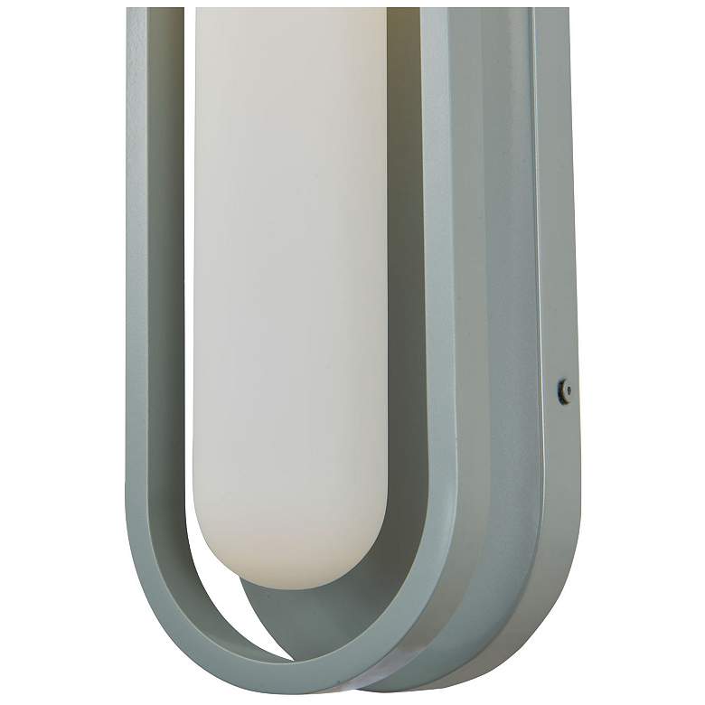 Image 2 Abra Marine Grade Wet Location Wall Fixture with Frosted Glass Diffuser more views