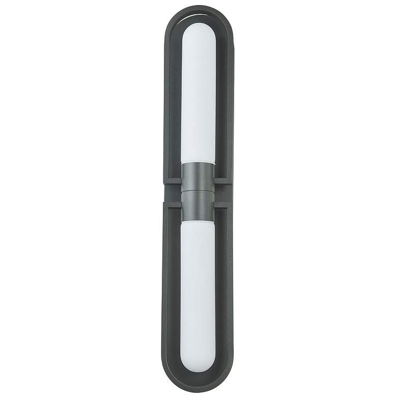 Image 2 Abra Marine Grade Wet Location Wall Fixture with Frosted Glass Diffuser more views