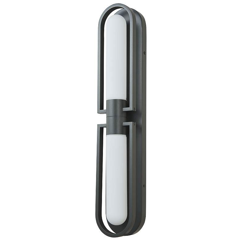Image 4 Abra Marine Grade Wet Location Wall Fixture with Frosted Glass Diffuser more views