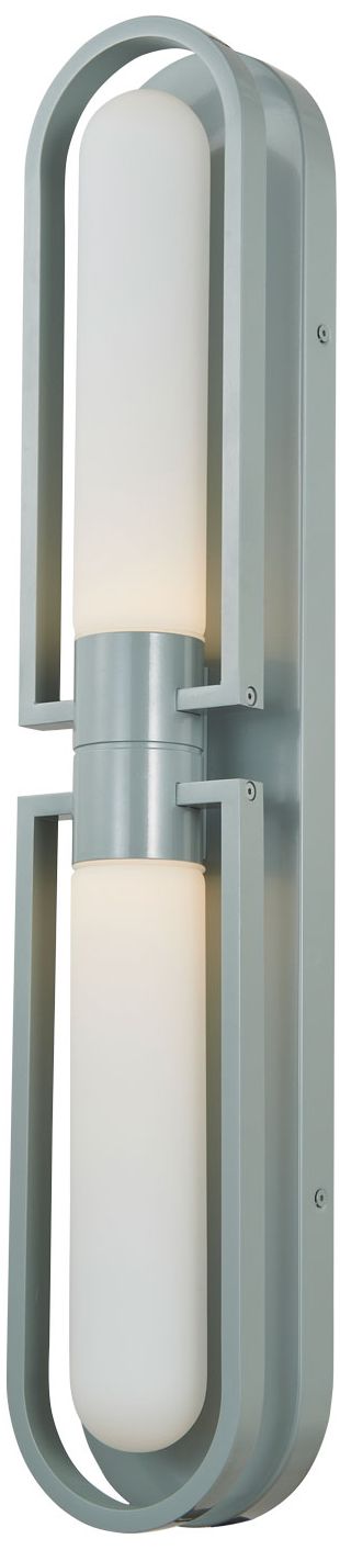 Image 2 Abra Marine Grade Wet Location Wall Fixture with Frosted Glass Diffuser more views
