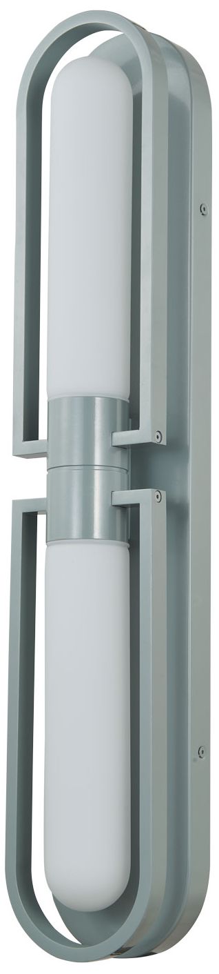 Image 4 Abra Marine Grade Wet Location Wall Fixture with Frosted Glass Diffuser more views