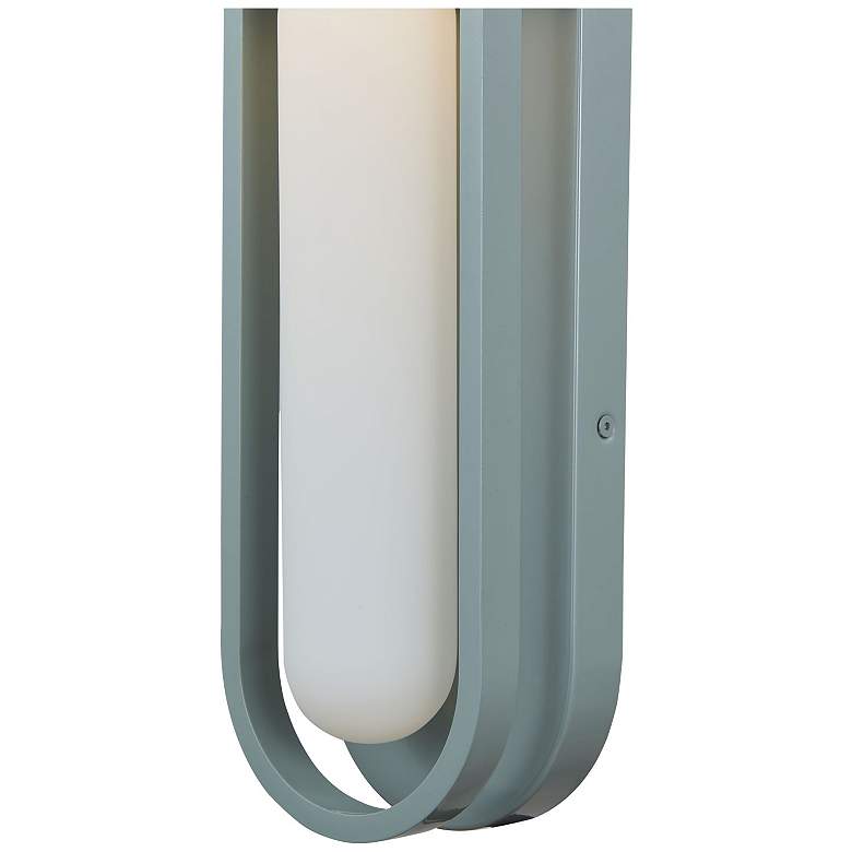 Image 5 Abra Marine Grade Wet Location Wall Fixture with Frosted Glass Diffuser more views