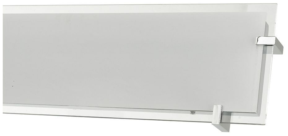 Image 4 ABRA Matrix 20" Frosted Glass Flat Panel Vanity   LED Chrome more views