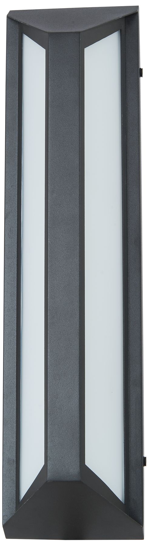 Image 2 ABRA Newport Medium Wet Location Angled Side Light Wall Fixture  Black more views