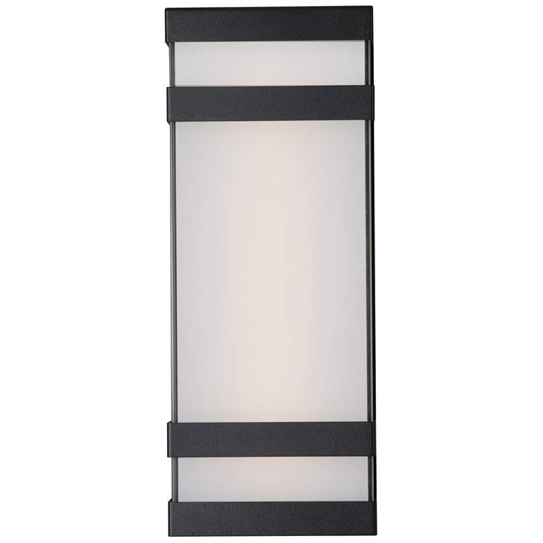 Image 1 ABRA Proton Wet Location Wall Fixture Black