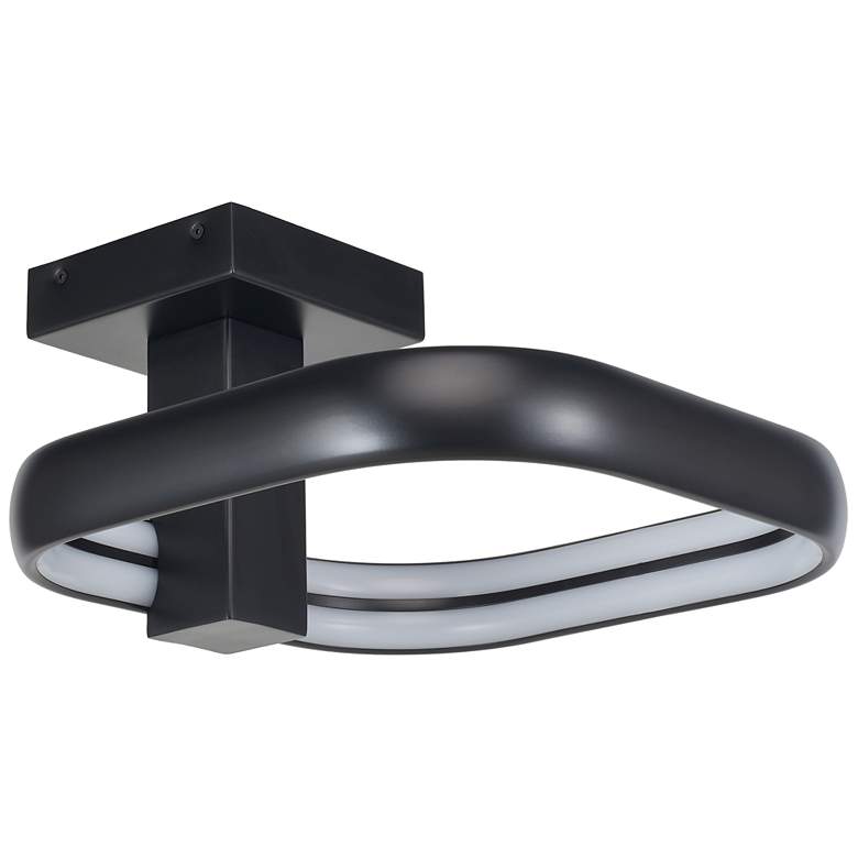 Image 1 Abra Rave Dual Square Dual LED Bar Flushmount GLD-Gold