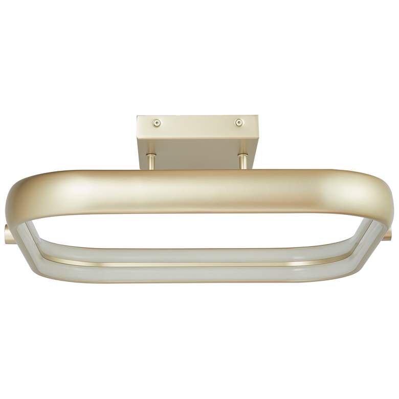 Image 1 Abra Rave Dual Square Dual LED Bar Flushmount MB-Matte Black