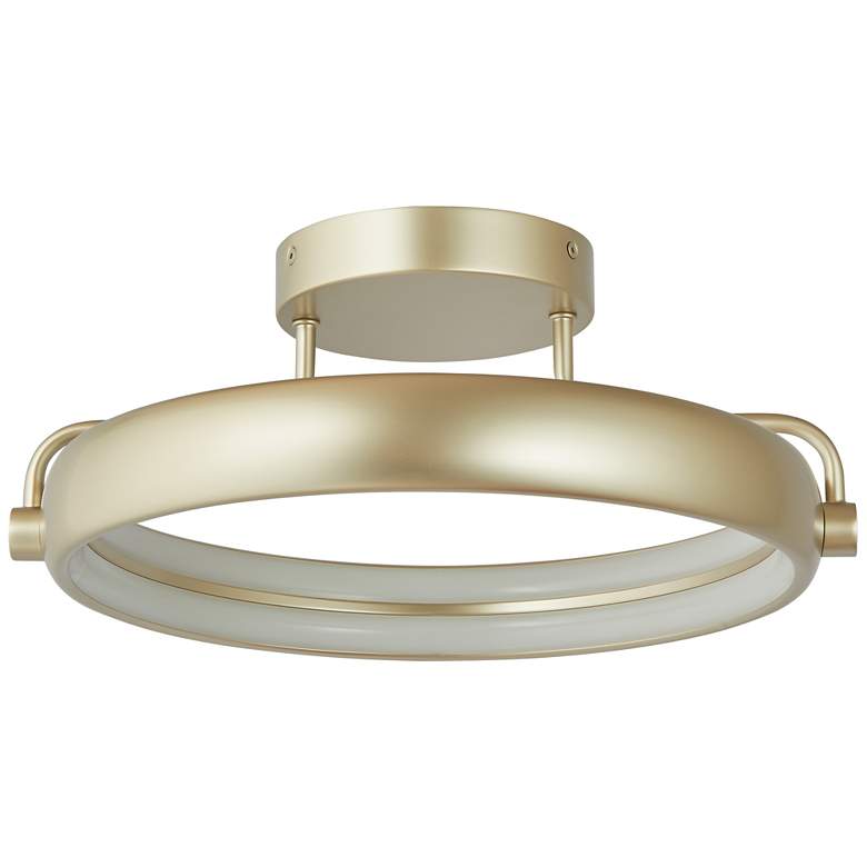 Image 1 Abra Rave Square LED Flushmount MB-Matte Black