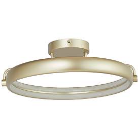 Image1 of Abra Rave Square LED Flushmount TS Silver