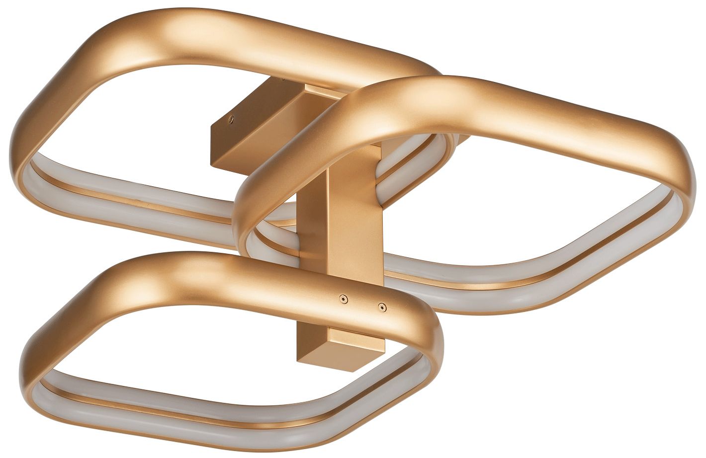 Image 3 Abra Rave Twin Bar Wet Location Wall Fixture Gold more views