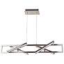Thumbnail3 of Abra Rectangular Pendant with Four Pivoting Light Guide Diffusers more views
