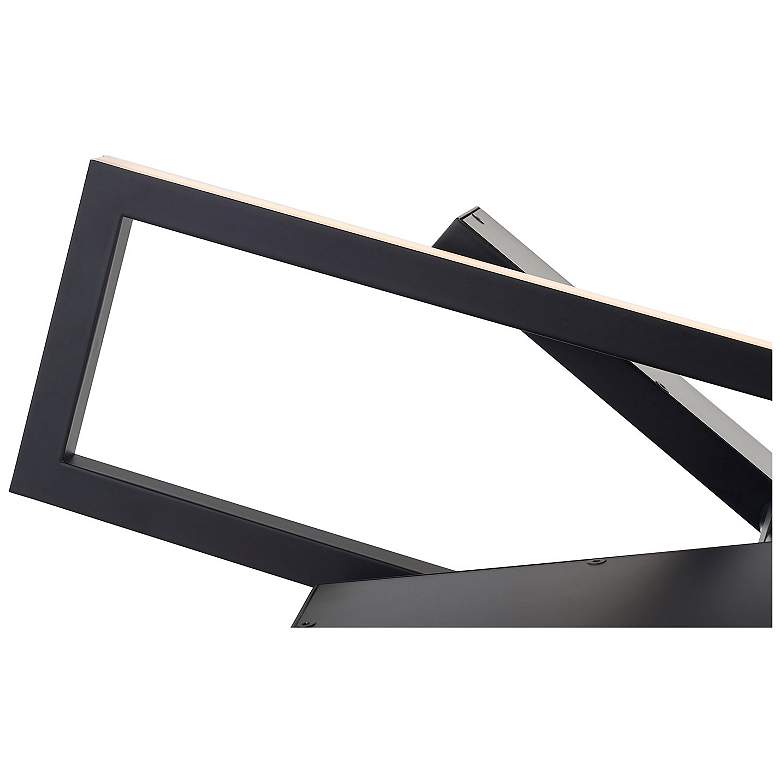 Image 5 Abra Rectangular Pendant with Four Pivoting Light Guide Diffusers more views