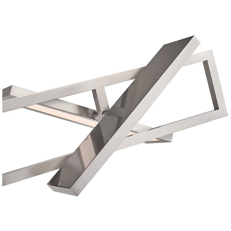 Image 5 Abra Rectangular Pendant with Six Pivoting Light Guide Diffusers more views