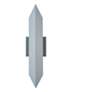 2_Abra Reflective Light Wet Location Wall Fixture more views