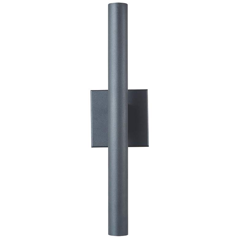 Image 1 Abra Reflective Tube Light Wet Location Wall Fixture