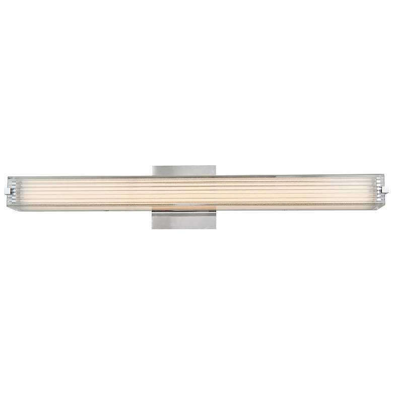 Image 1 Abra Ribbed Square Glass Vanity