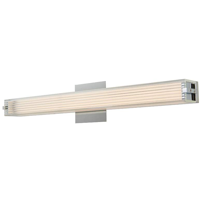 Image 3 Abra Ribbed Square Glass Vanity more views