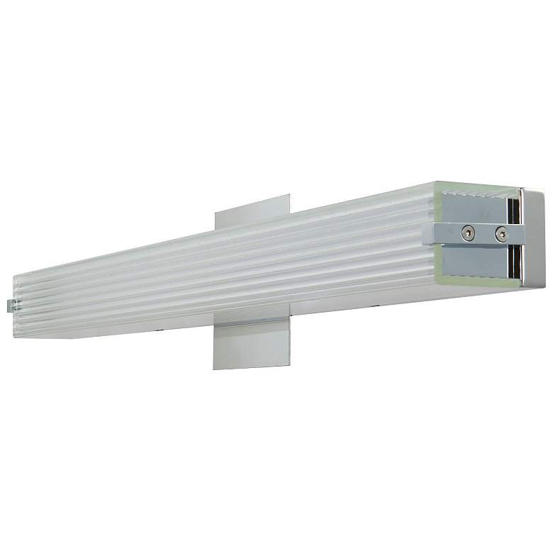 Image 5 Abra Ribbed Square Glass Vanity more views