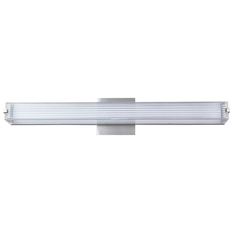 Image 5 Abra Ribbed Square Glass Vanity more views