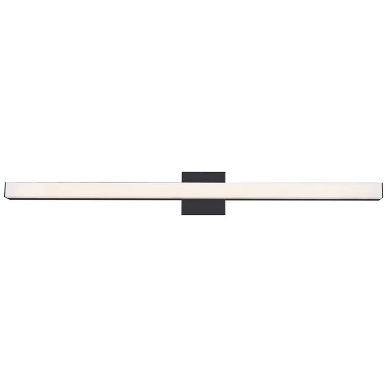 Image 1 ABRA Sabre 24" Vertical or Horizontal Mount Vanity Bar Black