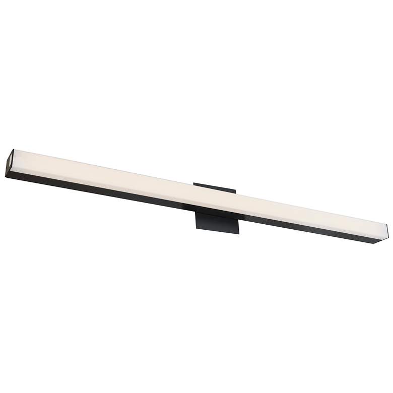 Image 1 ABRA Sabre 36" Vertical or Horizontal Mount Vanity Bar Black
