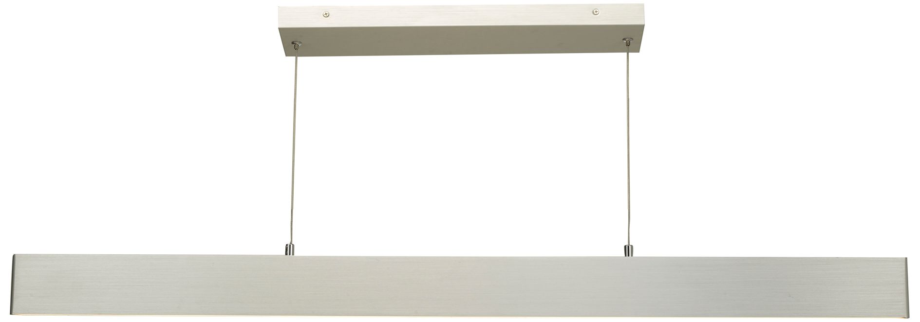 Image 3 ABRA Slim 47" Cable Suspended LED Pendant with Up-Down Light  Aluminum more views