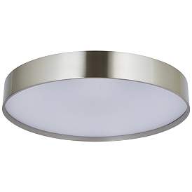 Image1 of Abra Snare 15" Recessed Opal Glass in a Metal Frame