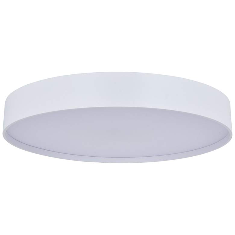 Image 1 Abra Snare 18" Recessed Opal Glass in a Metal Frame