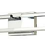 Abra Speedway Fluted Clear Glass Vanity BN-Brushed Nickel