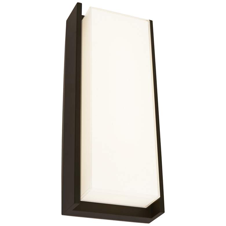 Image 1 ABRA Titon Wet Location LED Wall Fixture Black