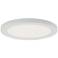 ABRA Trix 9" Slim Disc Wet Location Flushmount WH-White