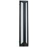 Abra Trix Large Wet Location Angled Side Wall Fixture MB-Matte Black