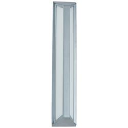 Abra Trix Large Wet Location Angled Side Wall Fixture SL-Silica