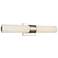 ABRA Turbo Dual Cylinder Glass Vanity Nickel
