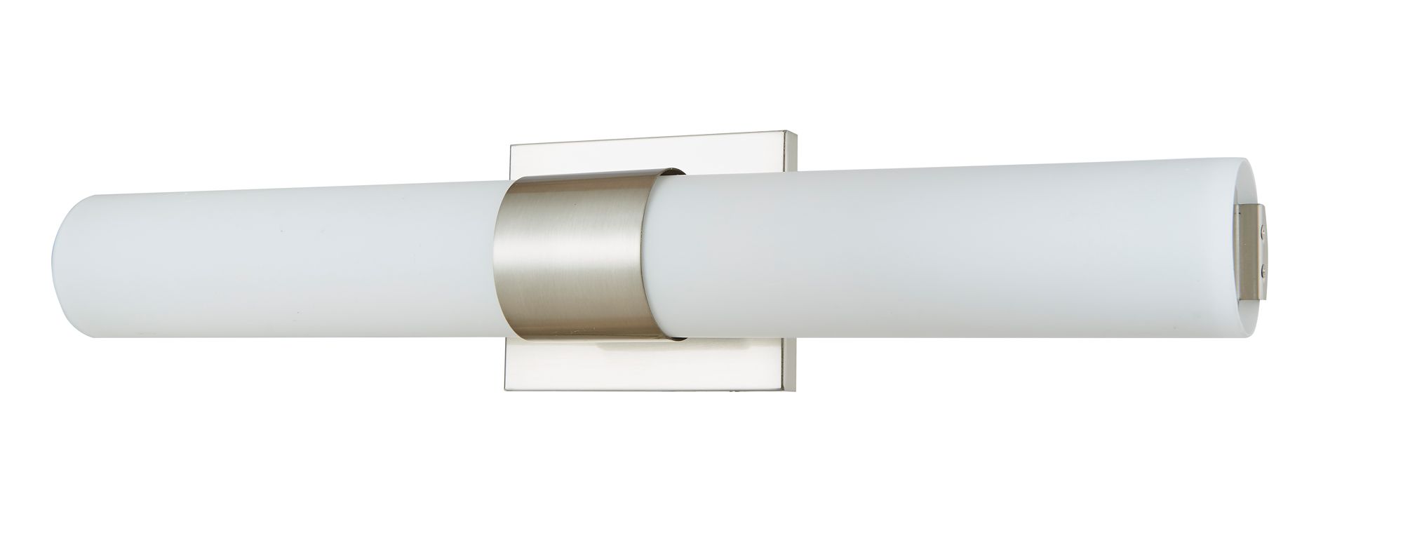 Image 2 ABRA Turbo Dual Cylinder Glass Vanity  Nickel more views