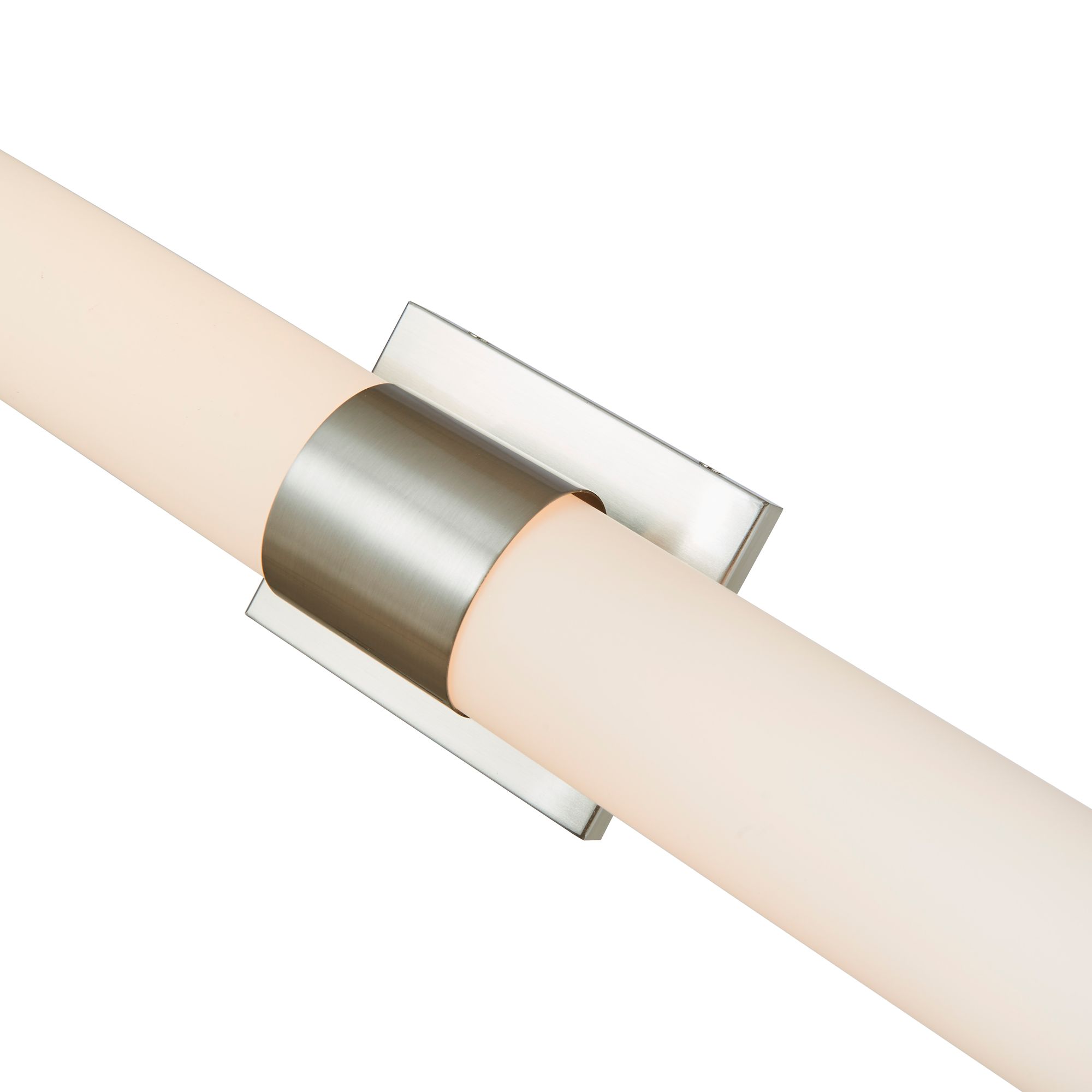 Image 4 ABRA Turbo Dual Cylinder Glass Vanity  Nickel more views