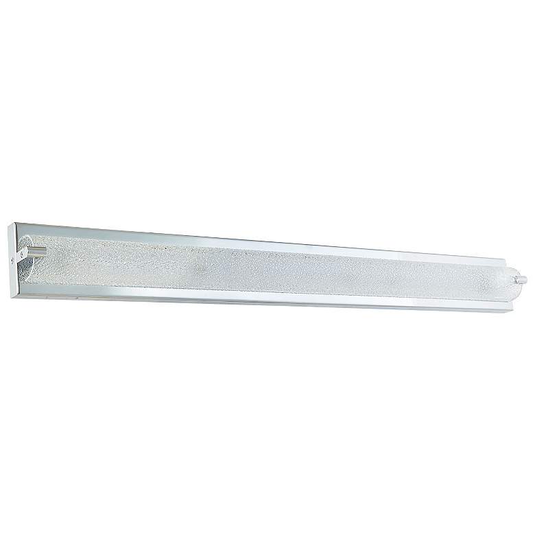 Image 1 ABRA Veil Curved Water Glass LED vanity Chrome